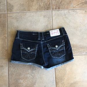 Barley worn Hyrdaulic jean shorts